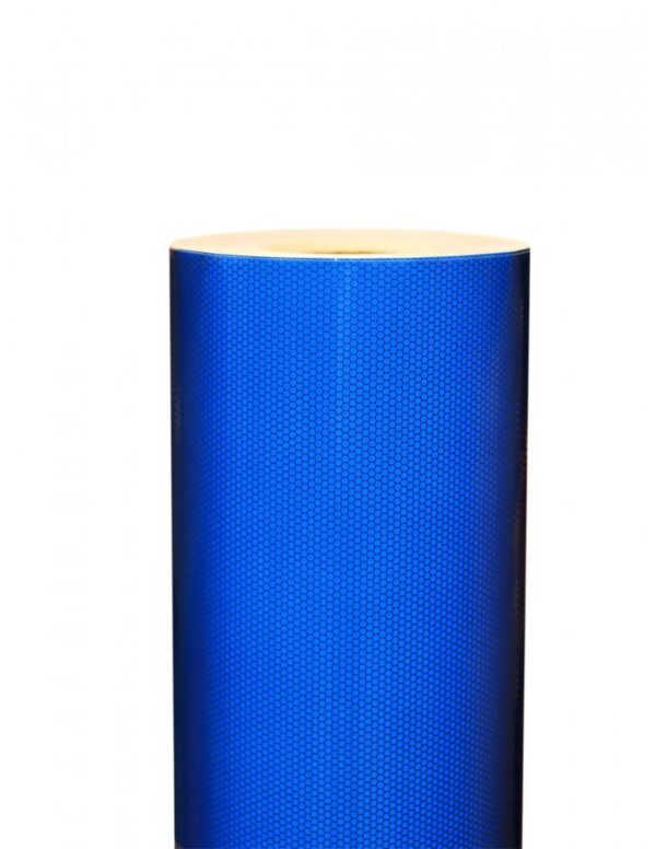 HC Reflectivo Panal de Abeja Azul - 124 cm