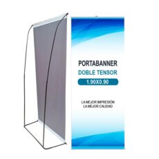 Porta Banner Tensor Doble 2 Caras - 190 x 90 cm