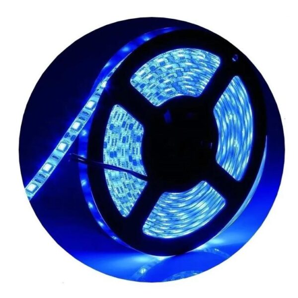 Tira 300 LEDs 5050 Exterior - Azul - 5 m