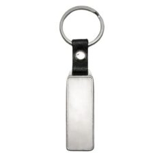 Llavero Metal Dome Rectangular Largo