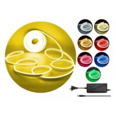 Tira LED NEÓN 2835 Exterior C Fte - Am  Limón - 5m