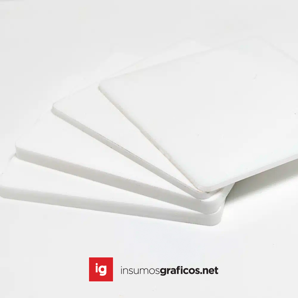 Acrílico Blanco Opaco 2 mm 122x244 cm