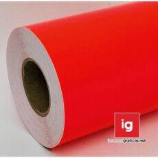 DPI Calandrado Fluo Rojo - 61 cm