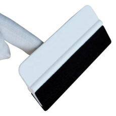 Espátula Plástica Mitad Con Felpa Gruesa