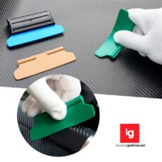 Espátula Set 3 Durezas Imantada - incluye 6 felpas