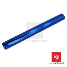 FOIL LASER Metalizado Azul Claro Brillo 32cm x 6m