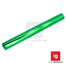 FOIL LASER Metalizado Menta Brillo 32cm x 6m