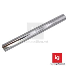 FOIL LASER Metalizado Plata Brillo 32cm x 6m