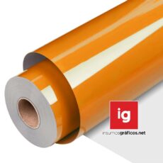 LX Hausys Calandrado Brillo Naranja Med - 61 cm