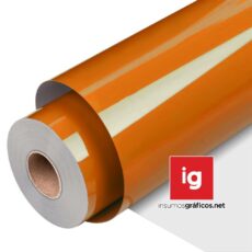 LX Hausys Calandrado Brillo Naranja Puro - 61 cm