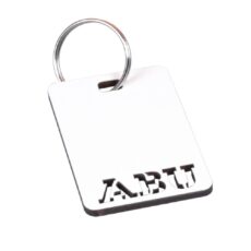 Llavero ABU Calado 40x60 mm x 20