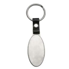Llavero Metal Dome Ovalado