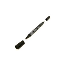 Marcador Koby Permanente Negro - Punta Duo