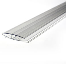 Perfil H Cristal para Alveolar 4 a 6 mm x 5 8 m