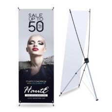 Porta Banner X Banner Tensor Doble - 180 x 80 cm