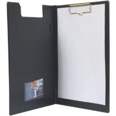 Porta Block con Tapa - Negro - A4