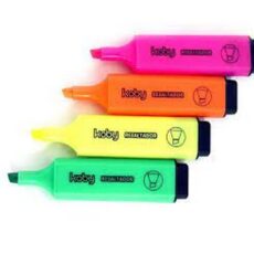 Resaltador Koby Amarillo Fluo - Punta Bisel