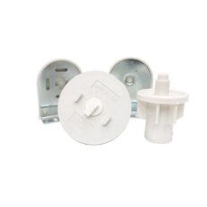 Sistema ROLLER Metálico Simple Tapas Bcas - 38 mm