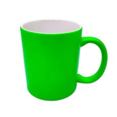 Taza Cerámica Fluo Verde x 1