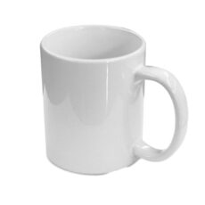 Taza Cerámica Recta Blanca AAA x 1