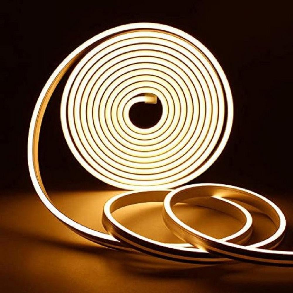 Tira LED NEÓN 2835 Ext S Fte - Blanco Cálido - 5m