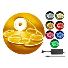 Tira LED NEÓN 2835 Exterior C Fte - Amarillo - 5m