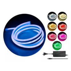 Tira LED NEÓN 2835 Exterior C Fte - Azul - 5m