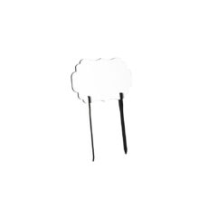 Topper para Torta Nº1 14 5x9 cm  x 5