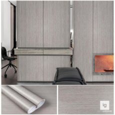 Vinilo Simil Madera Maple Gris Claro 122 cm