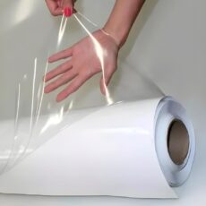 Vinilo Transparente Brillante 106cm x 50m