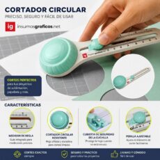 Cortante Compás 10 a 32 cm  3 repuestos 