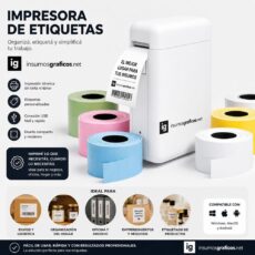 Impresora De Etiquetas Bluetooth Ancho 14mm