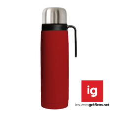 Termo IG Acero Inox  Media Manija Rojo 1L
