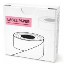 Etiquetas Térmicas Rollo OPP Rosa 14x40mm 160u