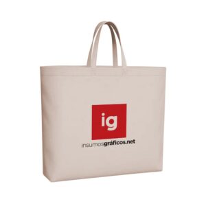 Bolsa Friselina Lisa Beige 30x30 con Fuelle x 50