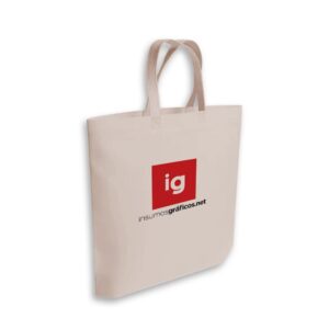 Bolsa Friselina Lisa Beige 30x40 con Fuelle x 50