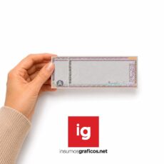 Entrada Ticket Infalsificable Rosa 152 x 50 mm