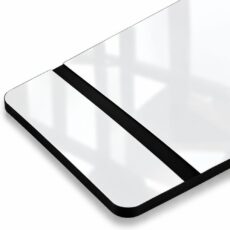 BICAPA LASERABLE Blanco-Negro 60x120 cm