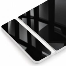 BICAPA LASERABLE Negro-Blanco 60x120 cm