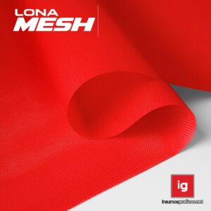 Lona MESH Rojo 150cm  ml