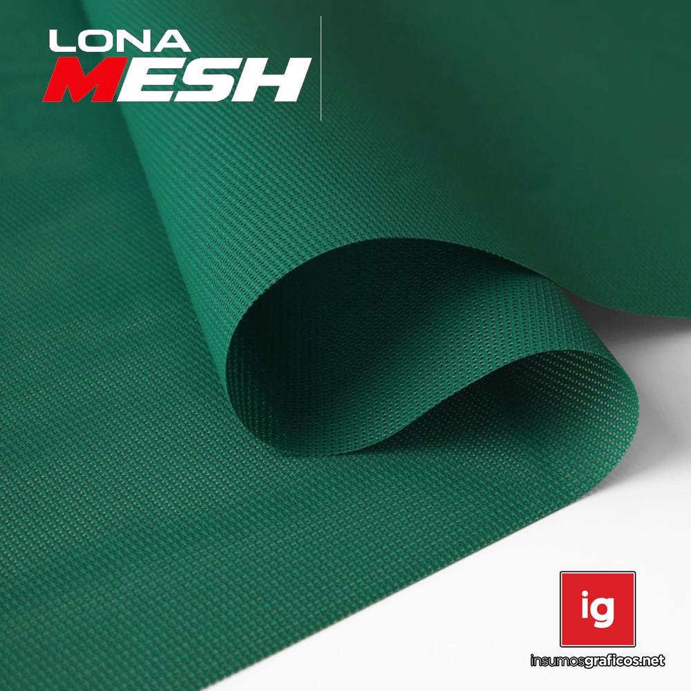 Lona MESH Verde Oscuro 150cm ml