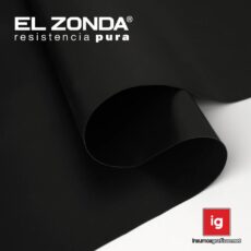 Lona Zonda 900 Negra 150cm  ml 
