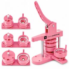 Máquina de Pines Rotativa Plástica Rosa 25 a 58 mm
