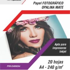 Papel Fotográfico Mate 240g 20h A4
